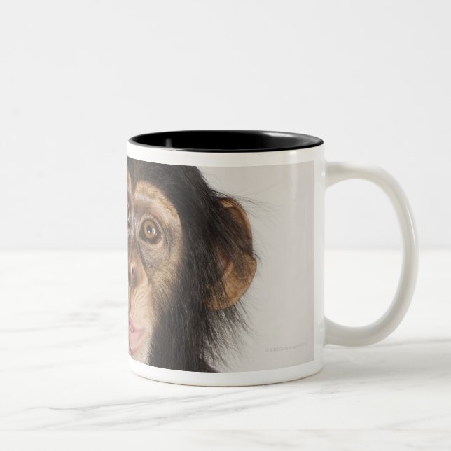 Monkey Two-Tone Coffee Mug (Right)