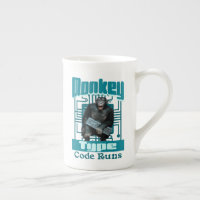 Monkey Type, Code Runs Funny Full-Stack Developer