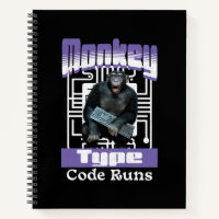 Monkey Typing Code Runs Programmer Humour