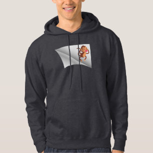 monkey under the patch hoodie