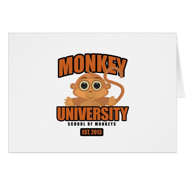 Monkey University (Front Horizontal)
