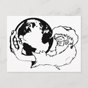 monkey vision postcard