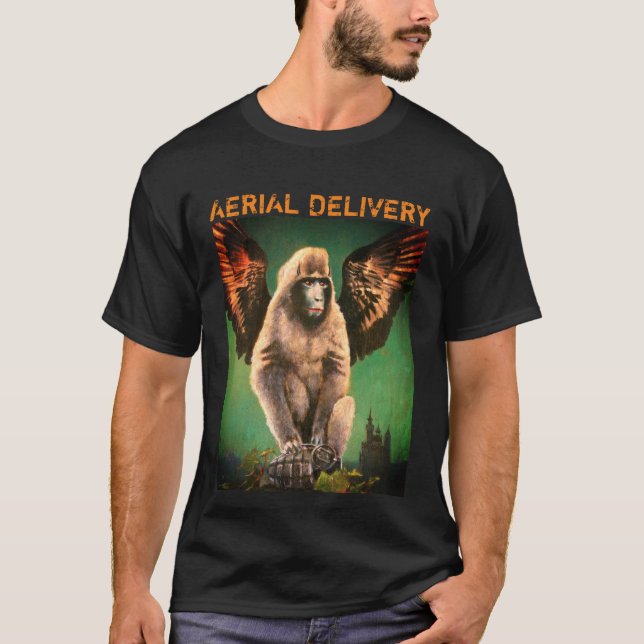 Monkey Volant Avec T-shirt Grenade (Devant)