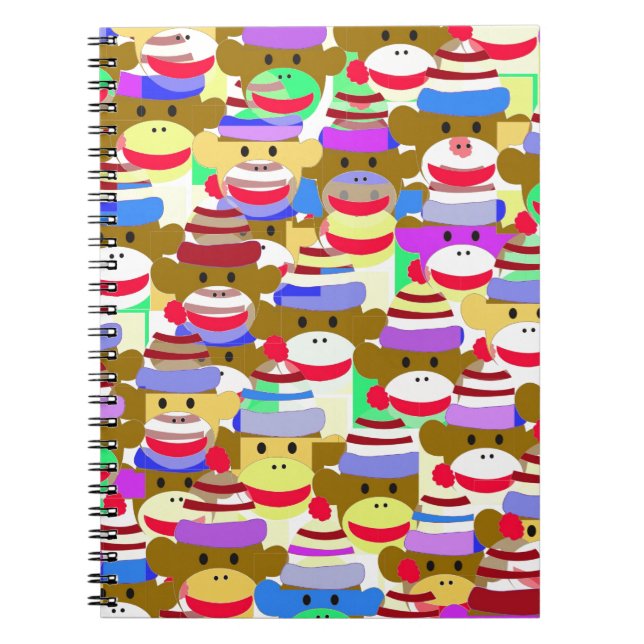 Monkey Wallpaper. Notebook (Front)