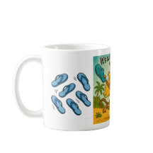 Monkey Wearing Flipflops