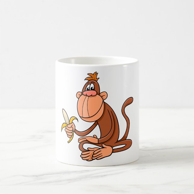 Monkey With Banana Coffee Mug (Creator Uploaded)