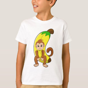 Monkey with Banana T-Shirt