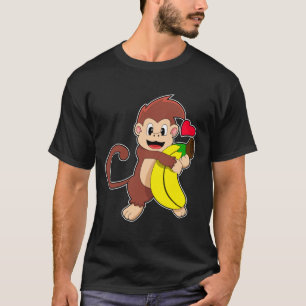 Monkey with Banana T-Shirt