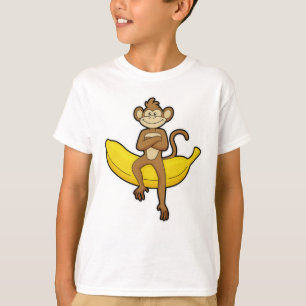 Monkey with Banana T-Shirt