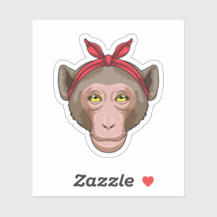 Monkey with Bandana