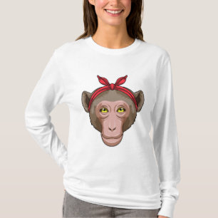 Monkey with Bandana T-Shirt