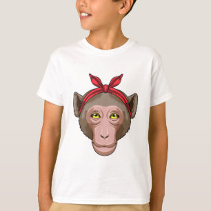 Monkey with Bandana T-Shirt