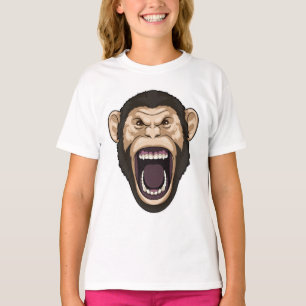 Monkey with black Hairs T-Shirt