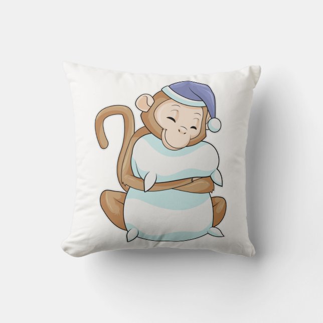 Monkey with Pillow & Sleepyhead (Front)