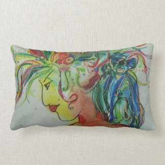 Monkey with Woman Pillow