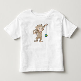 Monkey with Yo-yo Toddler T-shirt