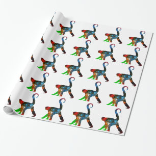 Monkey Wrapping Paper