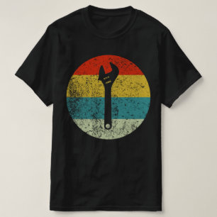 MONKEY WRENCH retro vintage silhouette 70s T-Shirt