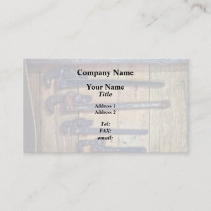 Monkey Wrenches Business Card
