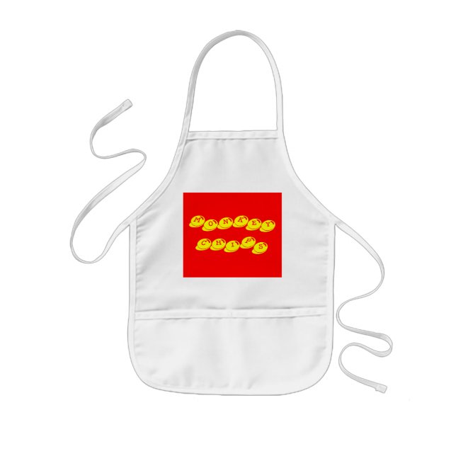 MonkeyChips Kids Apron (Front)