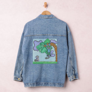 Monkeying Around Denim Jacket