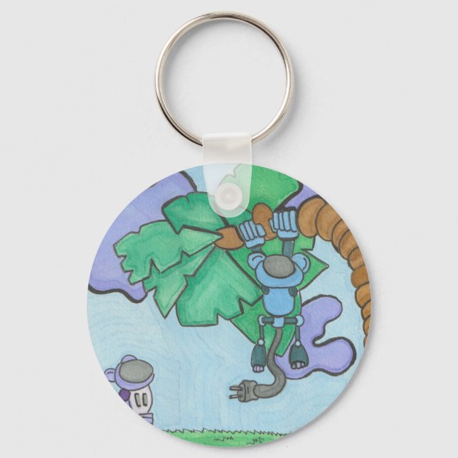Monkeying around keychain (Front)