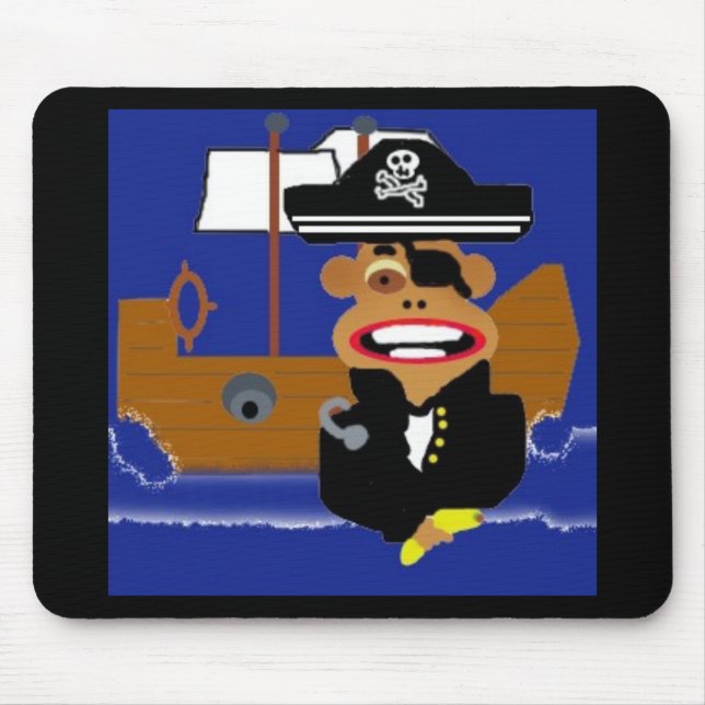 monkeypirate mouse pad (Front)