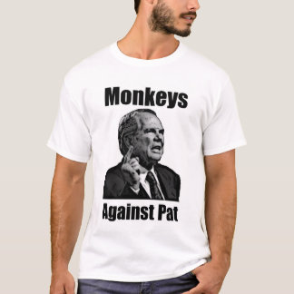 Monkeys Against Pat Robertson T-Shirt