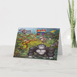 Monkeys Card