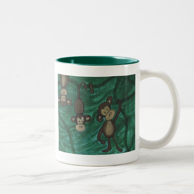 Monkeys Coffee Mug (Right)