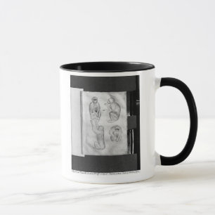 Monkeys, from The Vallardi Album Mug