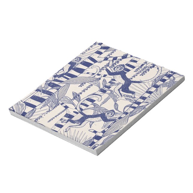 Monkeys in the Jungle Notepad (Rotated)
