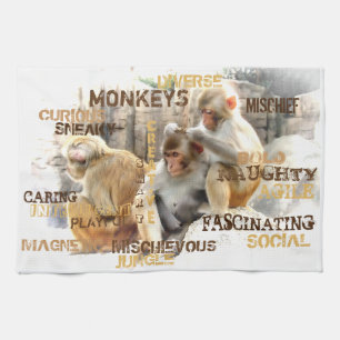 Monkeys Kitchen Towel