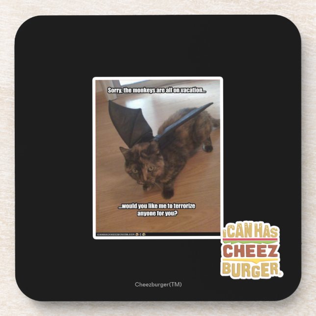 Monkeys on vacation coaster (Front)