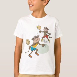 Monkeys Playing Tennis T-Shirt
