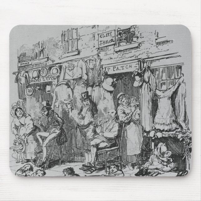 Monmouth, illustration from 'Sketches by Boz' Mouse Pad (Front)
