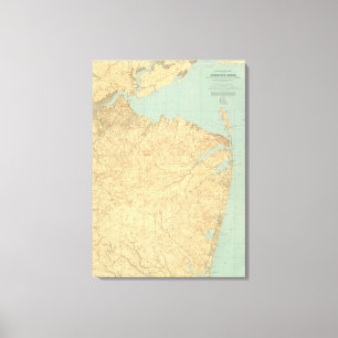 Monmouth Shore, New Jersey Canvas Print