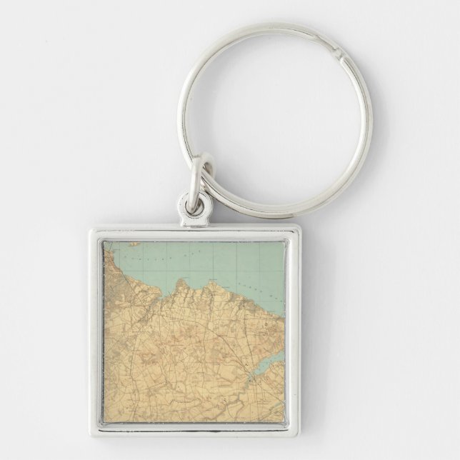 Monmouth Shore, New Jersey Keychain (Front)