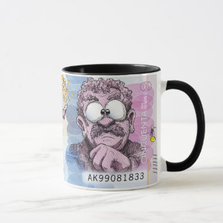 Monnaie colombienne Dessin café Mug 50.000 Pesos