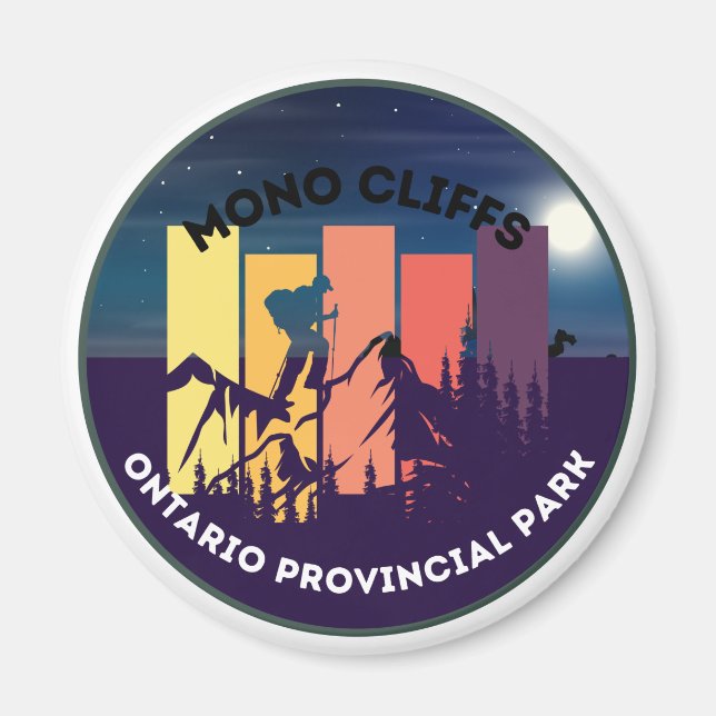 Mono Cliffs Ontario Provincial Park Magnet (Front)