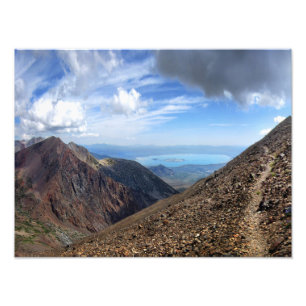 Mono Lake from Koip Peak Pass - Sierra Photo Print