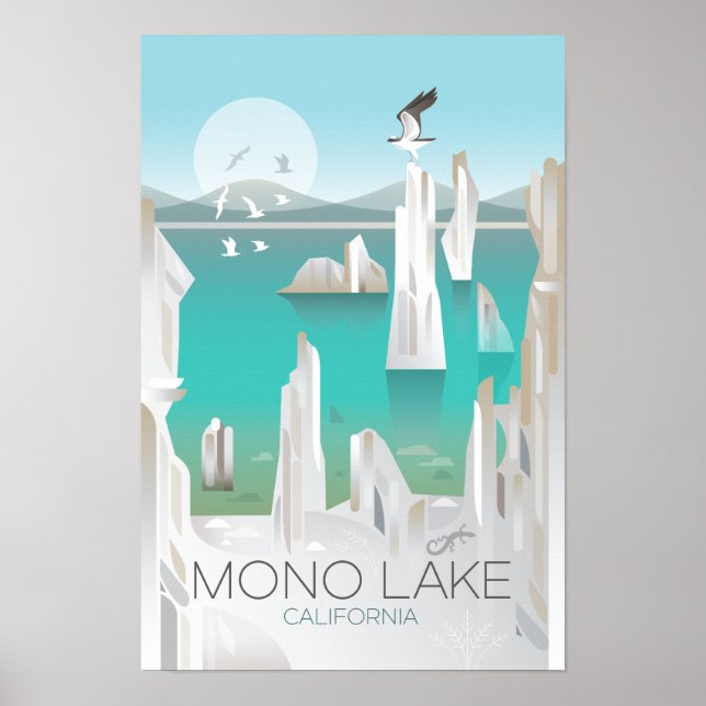 Mono Lake Poster (Front)