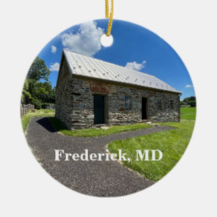Monocacy Battlefield in Frederick Maryland Ceramic Ornament