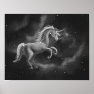 Monoceros The Unicorn Constellation Poster