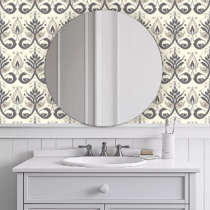 Monochromatic Dusty French Wallpaper