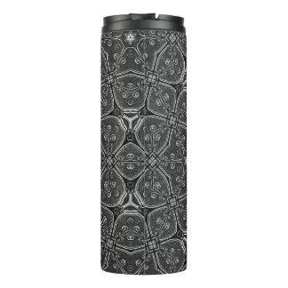 Monochromatic Filigree Thermal Tumbler