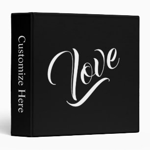 Monochromatic Love EZD™ Ring Avery Binder