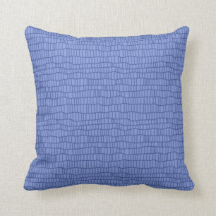Monochromatic  periwinkle blue   accent  pillow