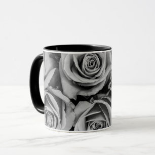 Monochromatic Roses Coffee Mug
