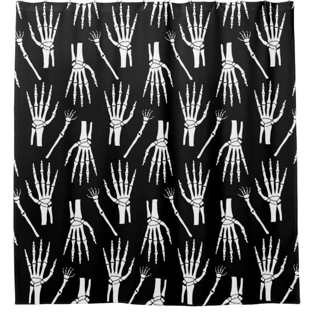 Monochrome Bones Halloween Pattern (Front)